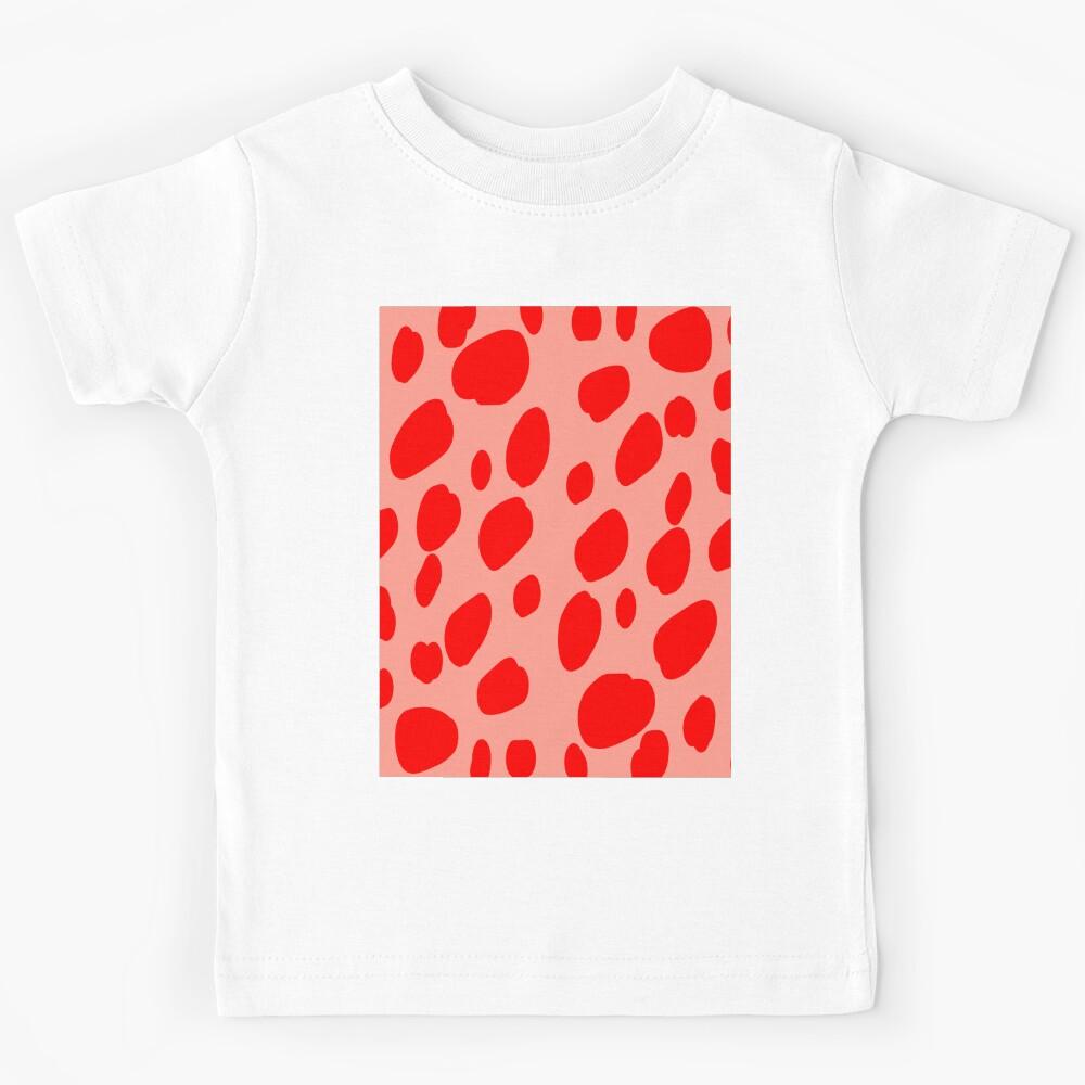 Red Cheetah Kids T-Shirt 150