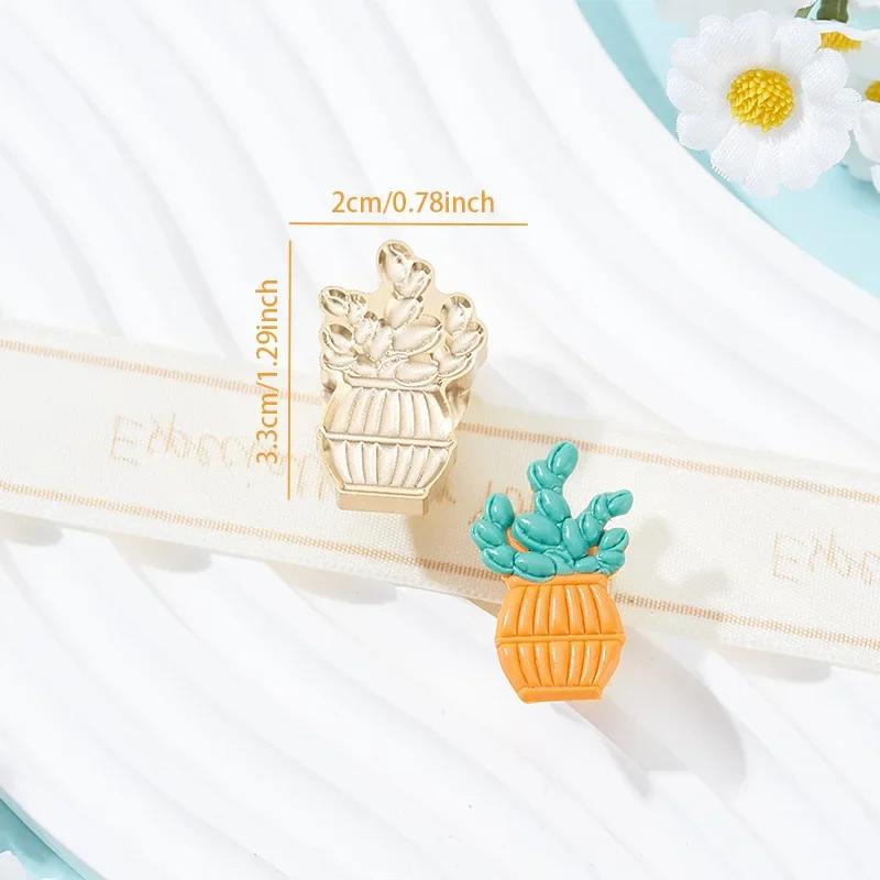 Plant Bonsai Series 3D Relief Wax Seal Stamp Retro Sealing Wax Stamp Head DIY Sealling Stamp Scrapbooking Envelope Invitation