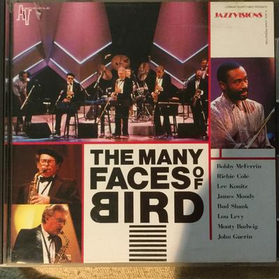 CD RICHIE COLE, LEE KONITZ, BOBBY MCFE - The Many Faces Of Bird - The Music  A32C1002 NEC Avenue 1987 Japan Jazz Gebraucht