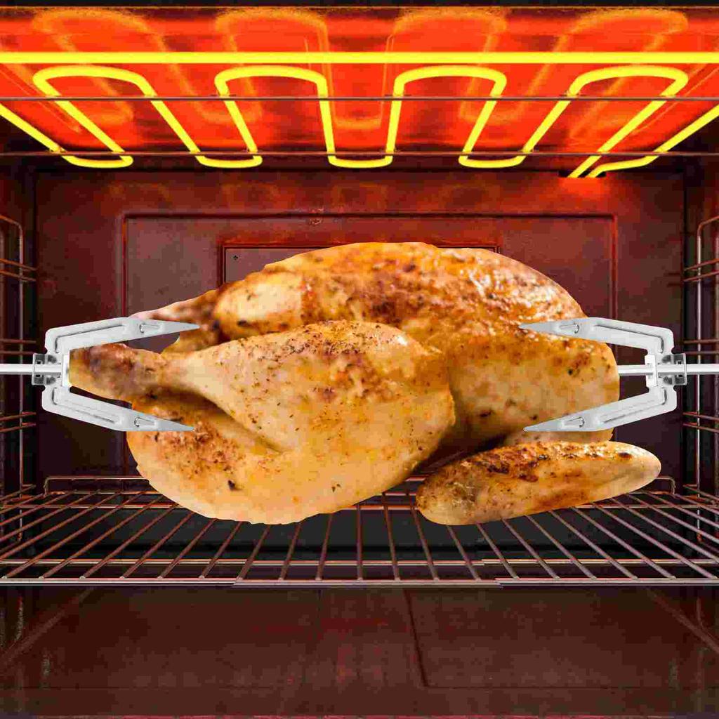 6 sad otočných vidliček na kuře Odolné vidličky na maso na BBQ Domácí vidličky na grilování Kuchyňské potřeby Vidlička na krůtu Grilovací rošt Nástroje na pečení Trouba