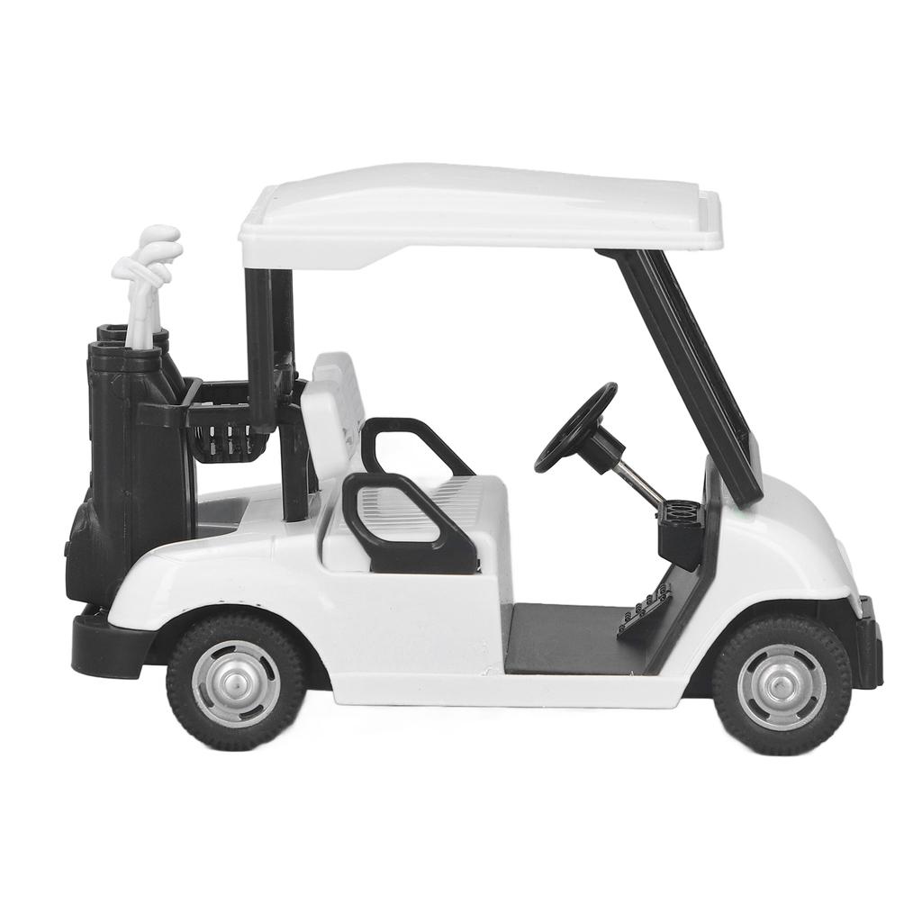 Golfwagen Spielzeug Lebensecht Multifunktional Legierung Fähigkeitsentwicklung Langlebig Sicher Rückzug Golfwagen Spielzeug