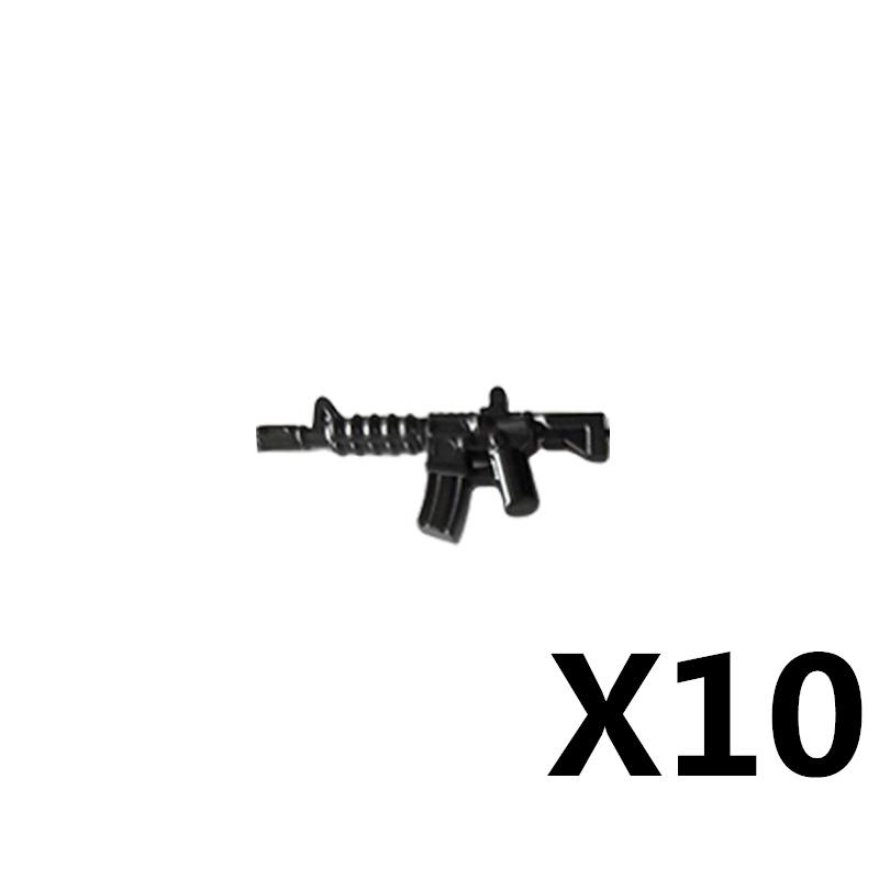 Vojáci Figurky Zbraně Stavebnice Pistole Poposha MP40 Puška AK74 Raketomet Kulka Plamenomet Hračky Dárek T051