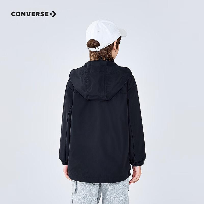 Converse Kids' Hooded All-Weather Fleece Windbreaker