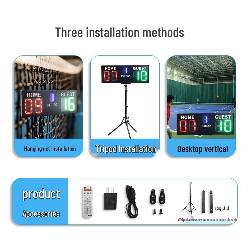 Hoircure LED Basketball Scoreboard