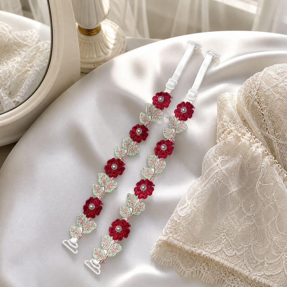 Removable Floral Bra Straps Lace Shoulder Straps New Floral Shoulder Belts