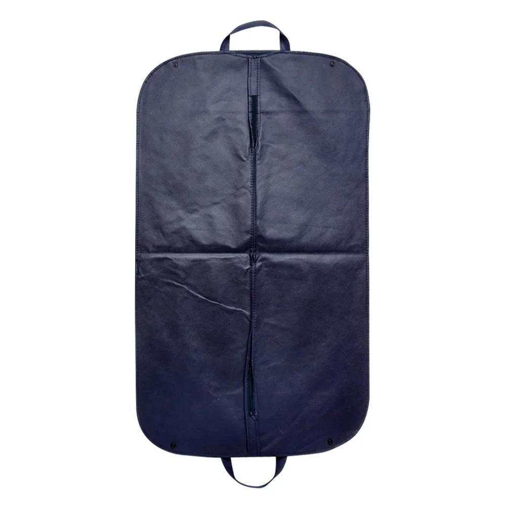 

New Minimalist Dust Cover Multifunctional Clothing Protective Cover Rose Gold Series Hanging Moisture-proof Sorting Bag синий