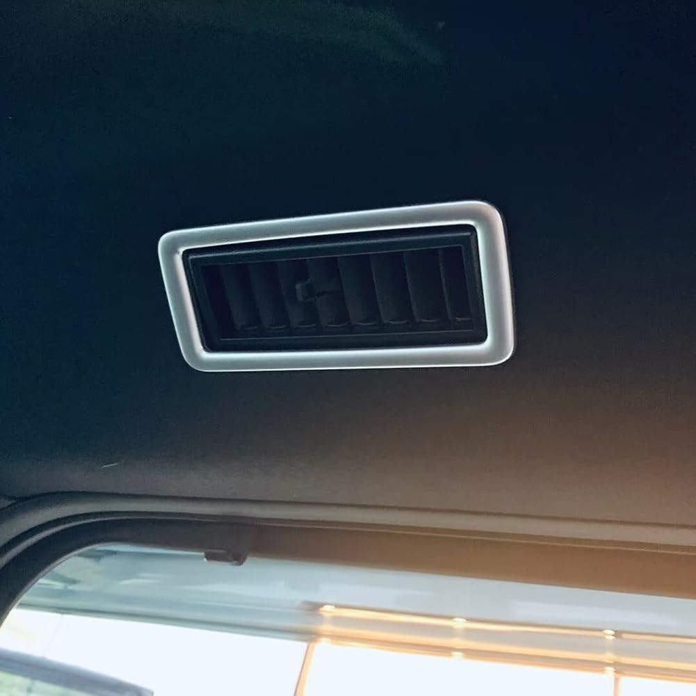 RUIQ Toyota New 90 Series 2022 Dedicated Interior Roof Duct Panel Rear Seat Air Conditioning Ring Garnish Air Vent Panel Toyota 90 Dedicated Design