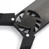 Foldable Anti-slip Laptop Holder Heat Dissipation Cooling Fan Cooler Bracket Pad