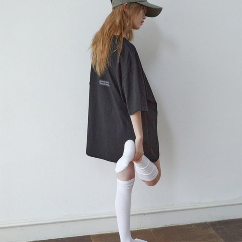 THREE TO EIGHTY Logo CUSHION CREW SOCKS (3FARBEN)