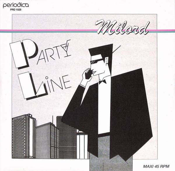 

12inch Record MILORD - Party Line PRD1025 Periodica Recor 2024 Italy Soul/Funk