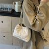 Rhombus chain bag women's 2025 new fashion popular shoulder armpit bag large capacity commuter messenger bucket bag