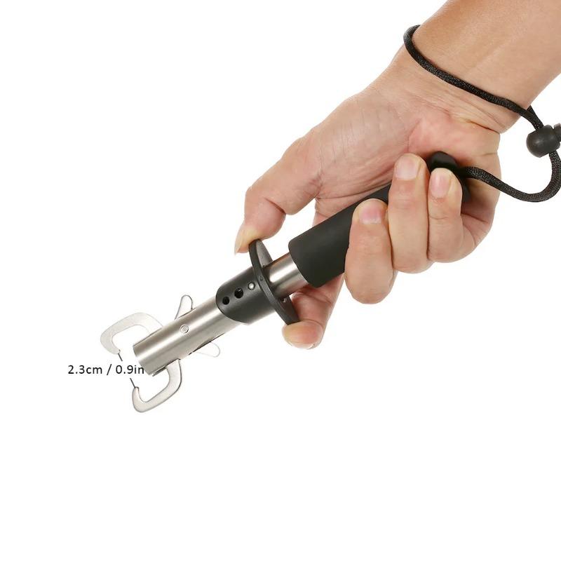 Stainless Steel Fish Controller Luya Clamp Fish Grabber Fish Controller Clamp With Scale And Ruler Pliers Clamp Fish Fishing Gear
