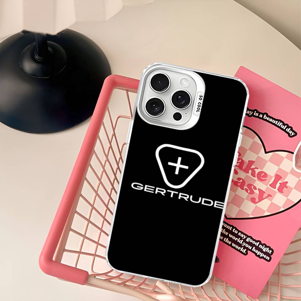 Lovely Fashion G-Gertrudes Colorful Phone Case For IPhone 17 16 15 14 13 12 11 Pro Max Plus Matte Cover iPhone 15