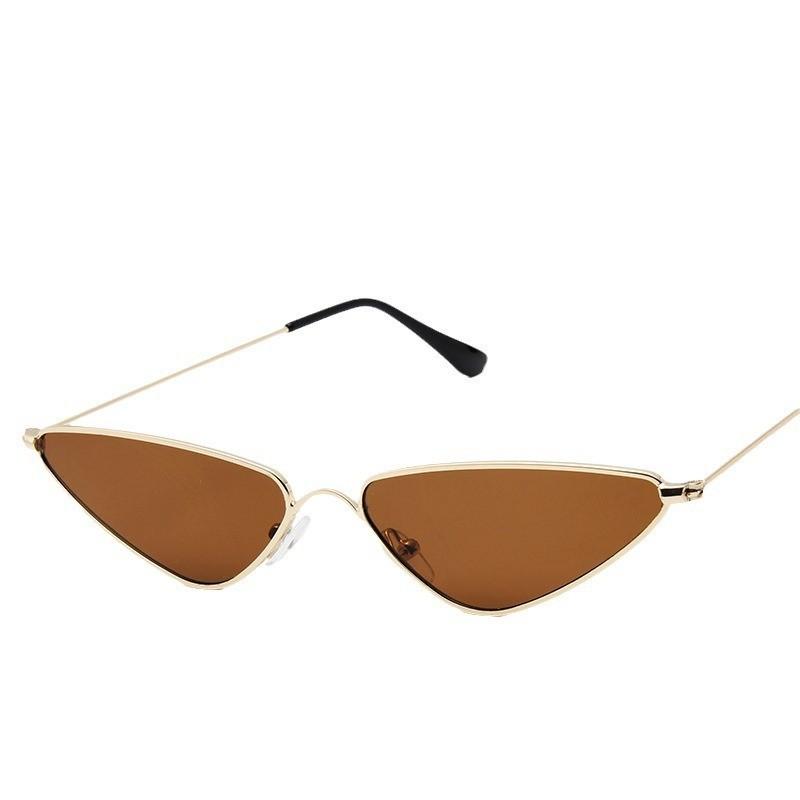 JYL TS Sunglasses UV Protection Small Sea Triangle Metal Street/1824