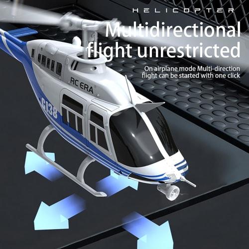 Remote Control Multi-Purpose Helicopter with 6-Axis Gyroscope, High Hover Barometer, and High Flow Light Positioning, Ideal for Adult Beginners (Dual