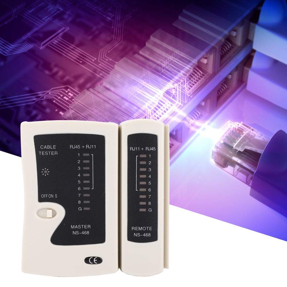 Kabel sieciowy RJ45 RJ11 RJ12 Kabel LAN Kabel LAN Obsługuje Automatyczne Okablowanie Sieciowe 25MA Tester Plastikowy, Tester, Tester, Sprawdzarka, Detektor, Tryb Szybki/Wolny,