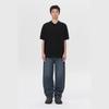 Customellow Black Texture Knit Sweater C9wam26411bkx
