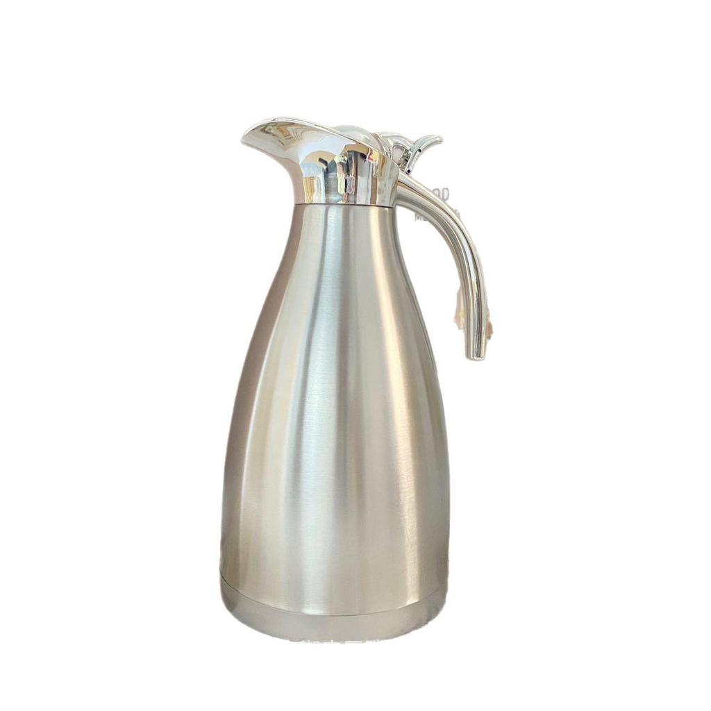 European Style Double-Layer Stainless Steel Vacuum Thermos - Hotel & Restaurant Tea/Warming Kettle