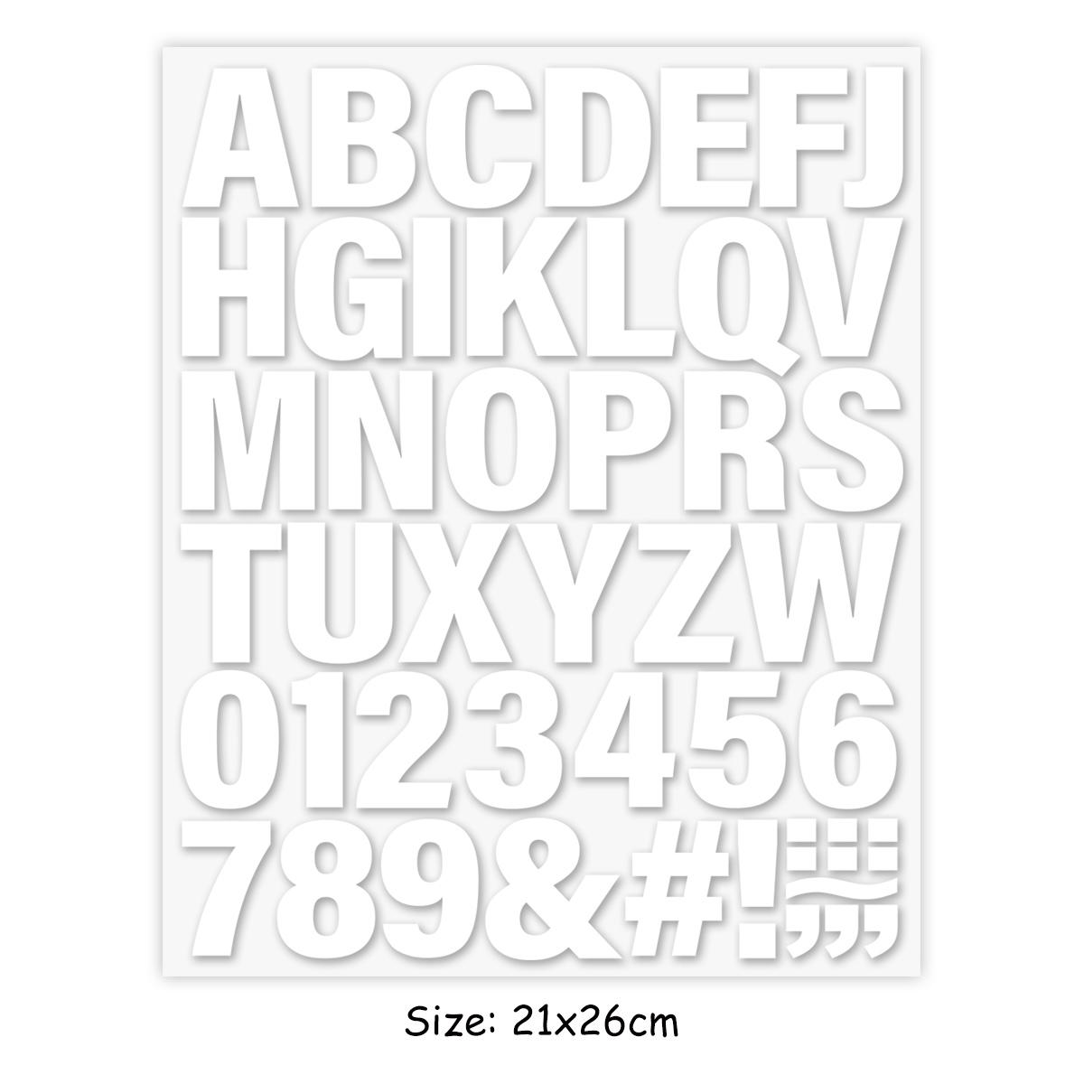 

Белые 26 алфавитов от AZ Термоклеящиеся нашивки для одежды A-Level Моющиеся термопрессованные виниловые наклейки для толстовок и топов своими руками