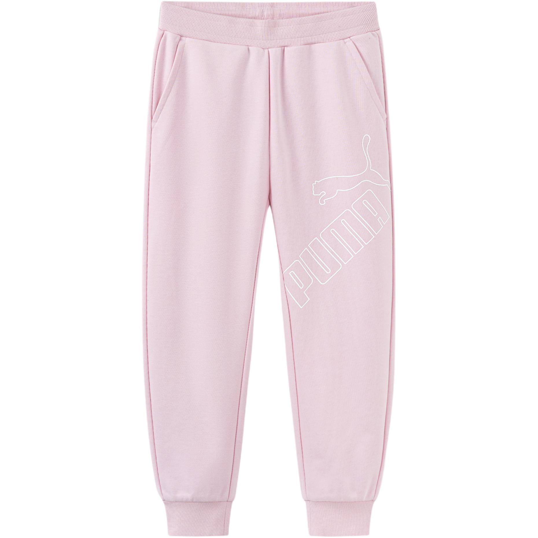PUMA Knitted Sweatpants Pink Kids 353924108206-60301 120