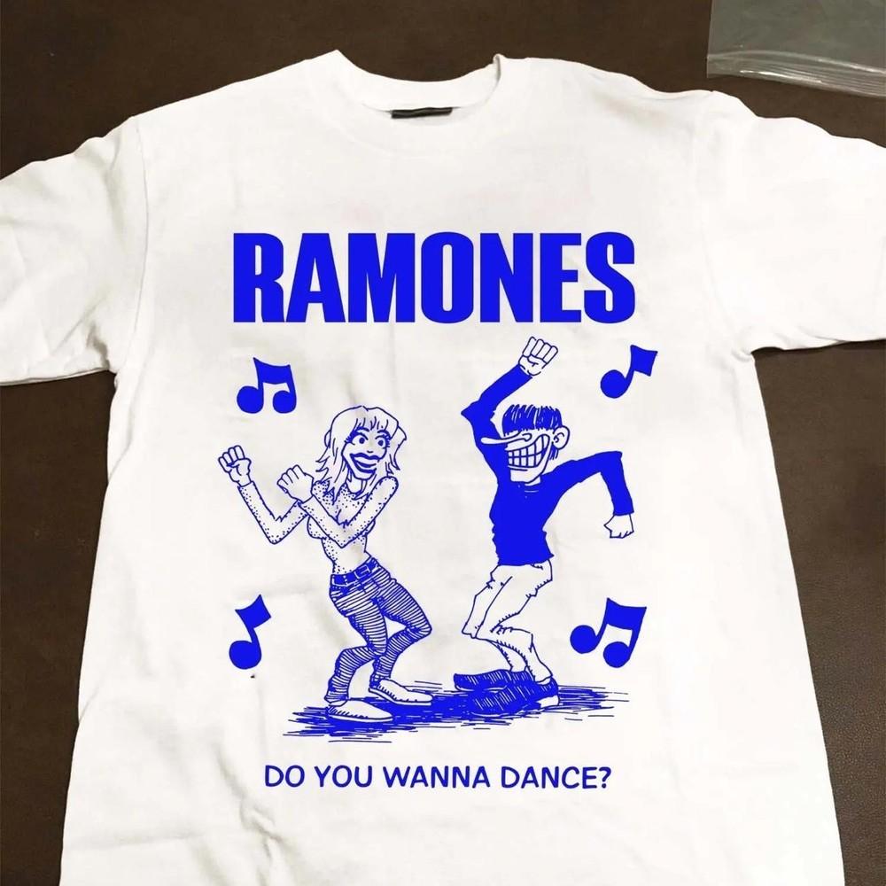 Ramones панк-рок группа короткий рукав классическая футболка VK02095 Унисекс Футболка M