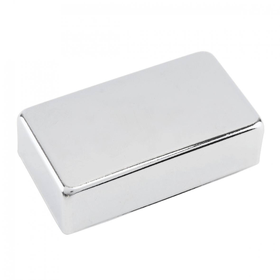 

Медная крышка звукоснимателя хамбакера для электрогитары закрытого типа для гитар LP серебряный