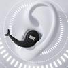 Swimming Earplugs with Cord Waterproof Swim Soft Silicone Flanged Earplug for