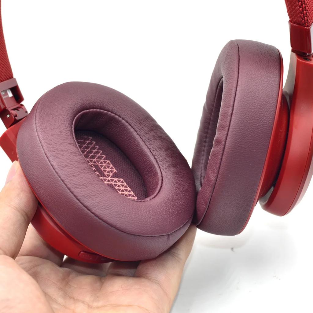 Live 500 BT Earpads Ear Cushion Replacement Protein Leather and Memory Foam Ear Pads Compatible with JBL Live 500BT Wireless