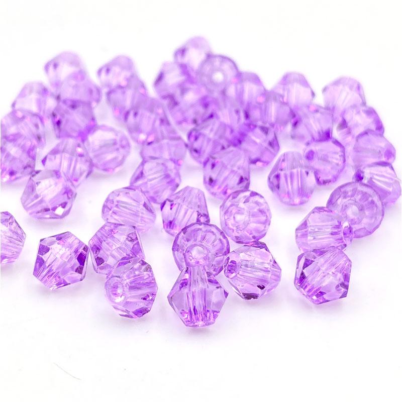 Faceted Austria 3 4 6mm Bicone Crystal Beads Spacer Glass Beads for Bracelet Necklace DIY Jewelry Making