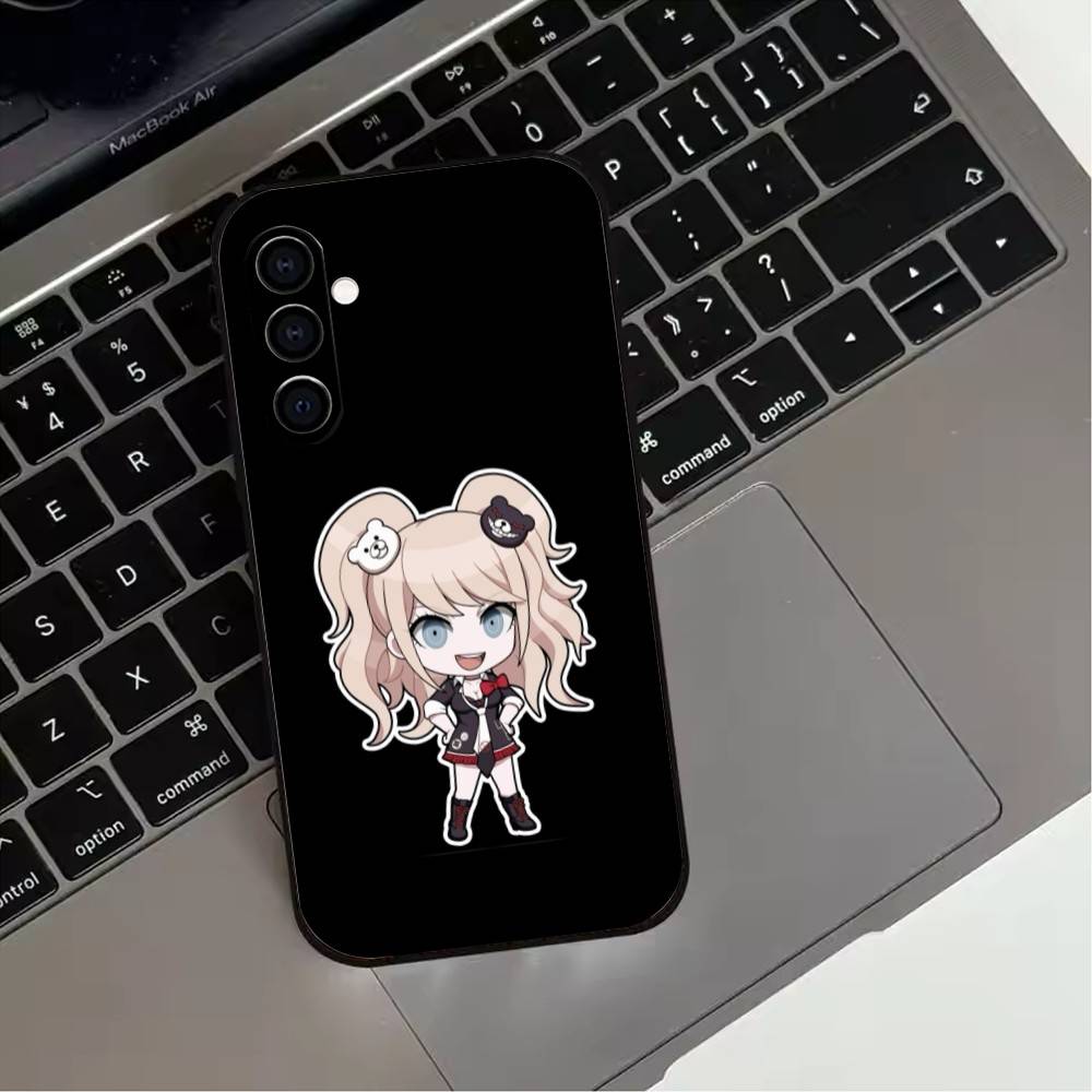 Sweet J-Junko Anime Enoshima-es Phone Case For Samsung Galaxy A73,A72,A71,A70,A53,A52,A51,Soft Silicone Black Cover Samsung a53 5g