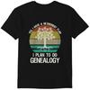 Yes I Have A Retirement Plan I Plan To Do Genealogy Funny T-Shirt Classic T-shirt