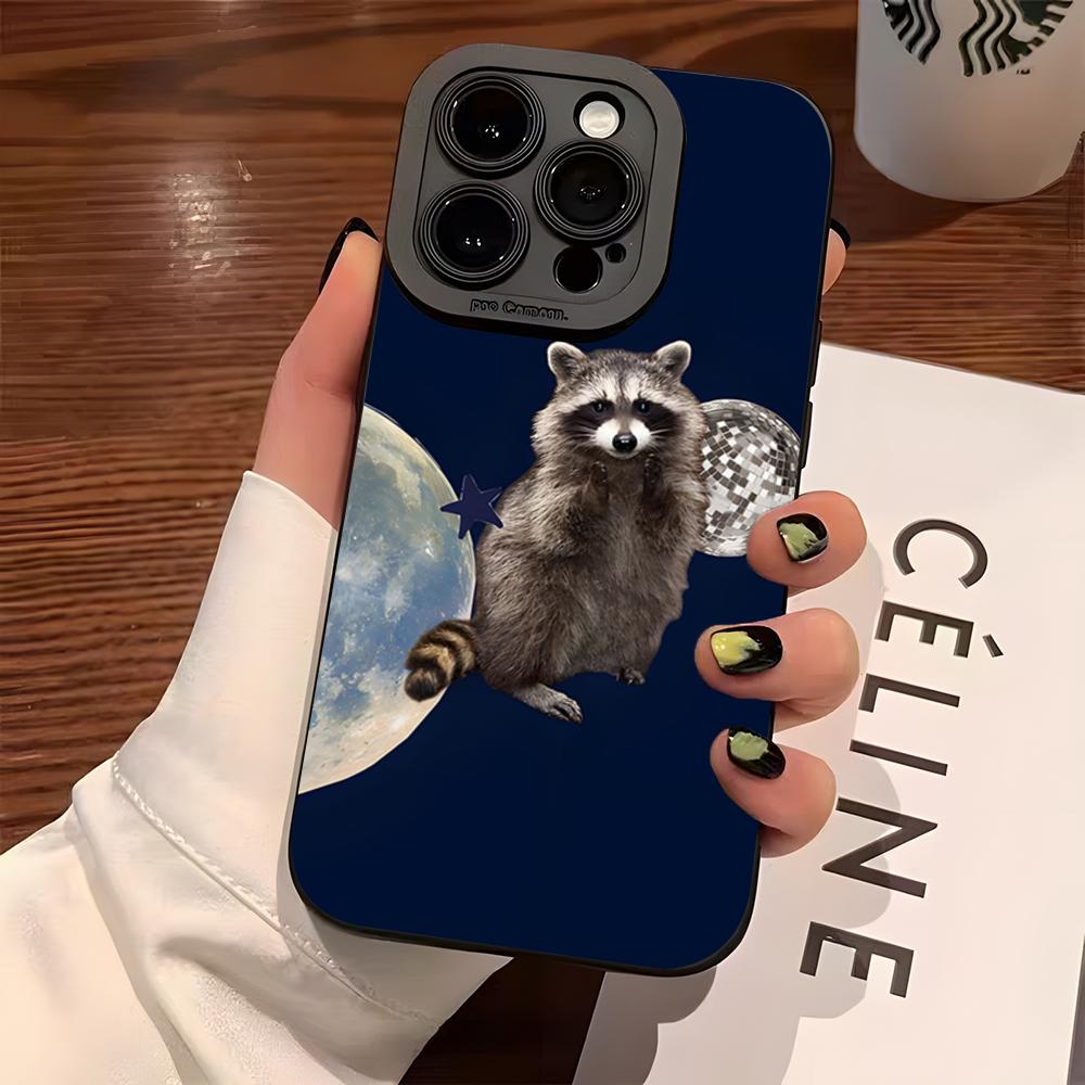 Cute Red Panda Relaxing in Tree Art Phone Case for iPhone 17 16 15 14 13 12 11 Series Pro Max Plus Double Layer Protection iphone 11 ProMax