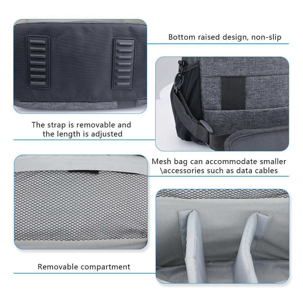 Waterproof Shockproof Polyester Drone Storage Bag Carrying Case Fit for Mavic Air 2 Drone