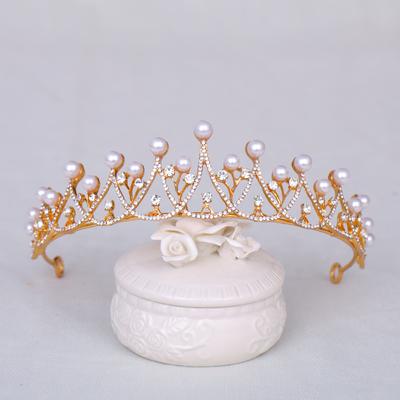 New Shiny Bride Crown Fashion High-quality Headdress Women's Wedding Crown Headdress Princess Birthday Crown Headdress