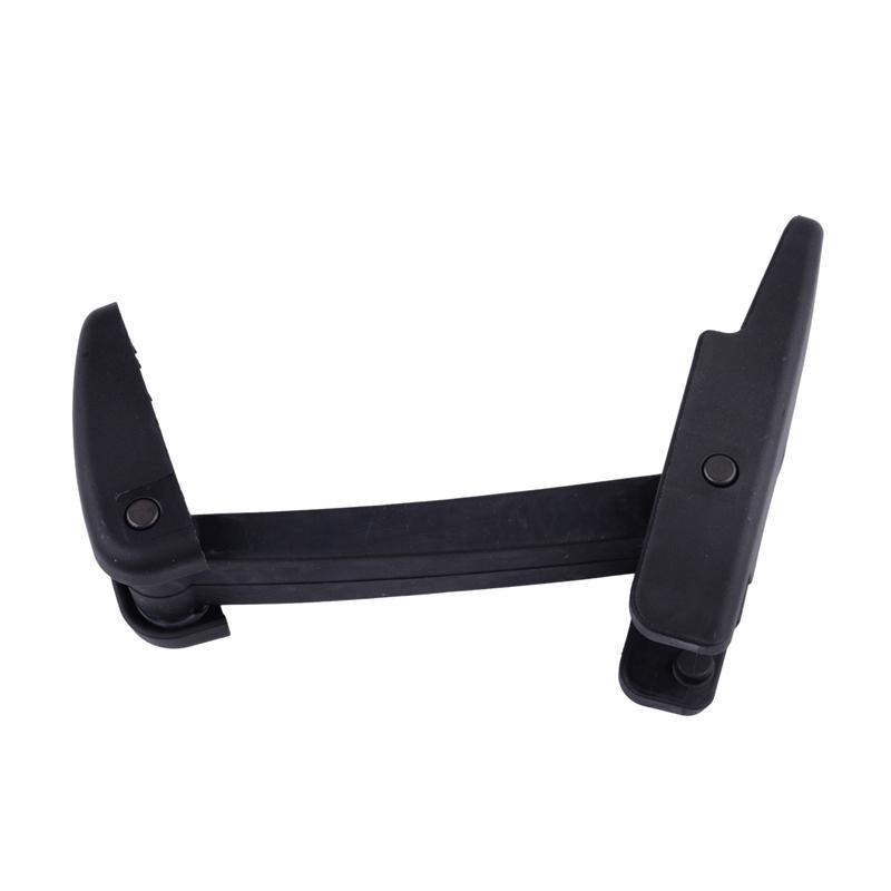 Black Hood Latch Set Accessories Fit for Mack Truck Kenworth T660 W900 Peterbilt