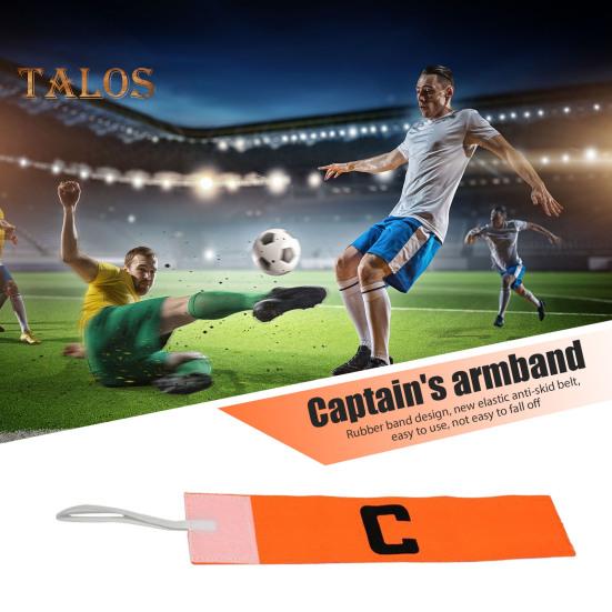 Elastiskt Fotboll Kaptensarmband Nylon Justerbart Spelarband för Ungdom och Vuxen Fotboll Basket Armband Lag Sport Tillbehör