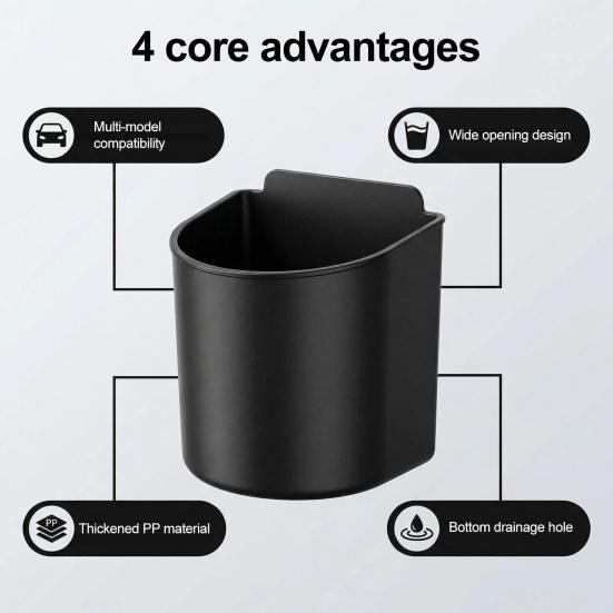 Car Cup Holder Stable Car Interior Cup Holder Universal Fit Cup Holder Storage Box Organizer for Car Door Seat Back
