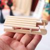 Doll House Solid Wood Sleigh Dooryard Santa Claus Holiday Scene Atmosphere Decor