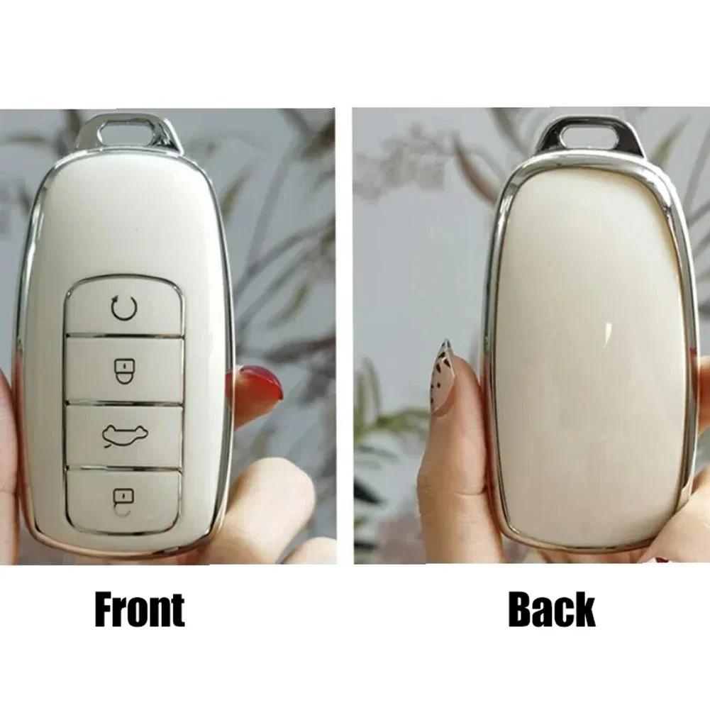 TPU Autoschlüsselhülle Abdeckung Schlüsselanhänger Schale Für Chery 8 Pro 5 Plus 7pro Schlüsselhalter Schutz Auto Zubehör