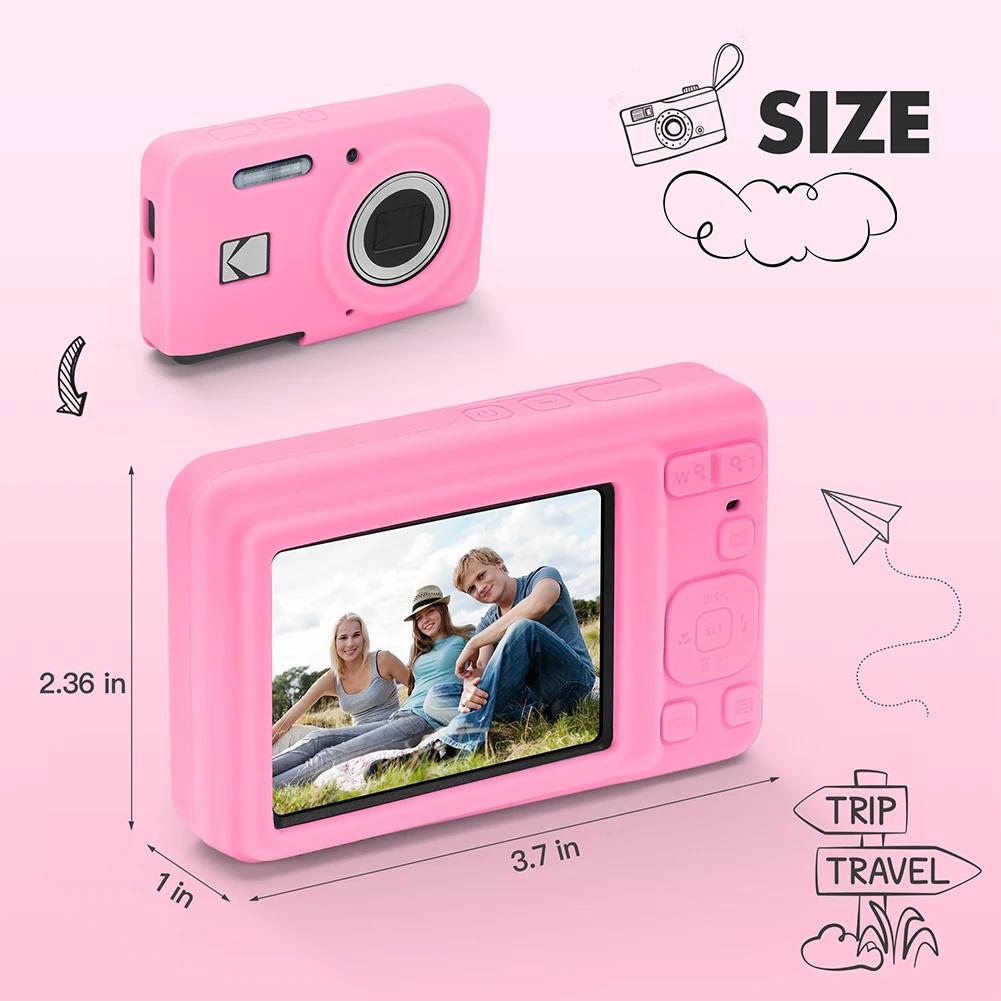 For KODAK PIXPRO FZ55 Digital Camera Cover Soft Silicone Protective Case Slim Fit Camera Bag Outdoor Travel Camera Protect Case