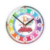 10inch Kids Learnings Clock, Kids Clock for Bedrooms, Playrooms Wall Decors