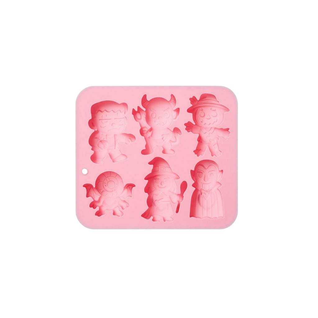 Silicone Chocolate Molds Halloween Candy Silicone Witch Devil Baking for Fondant