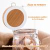 Silicone Jar Gaskets, Rubber Seals for Glass Jars Airtight Silicone Replacement Gasket Leakproof Rubber Gasket for Canning Mason Jars for Mason Jar,