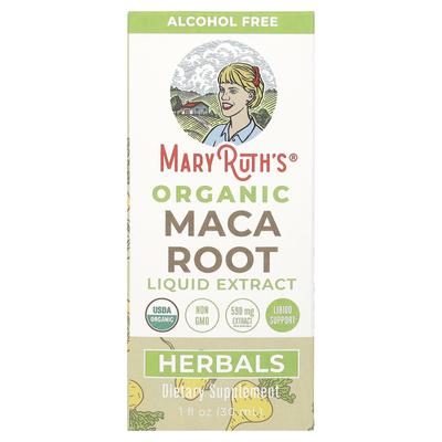 Organic Maca Root Liquid Extract, Alcohol-Free, 590 Mg, 1 Fl Oz (30 Ml)