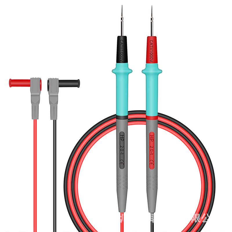 Gehärtete 20A Extra Scharfe Silikon-Multimeter-Prüfkabel, 1000V Kälte- & Hitzebeständig