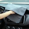 Three Sizes Thickened Hemming Car Wash Towel Water Absorption Double Sided Fleece Cleaning Cloth