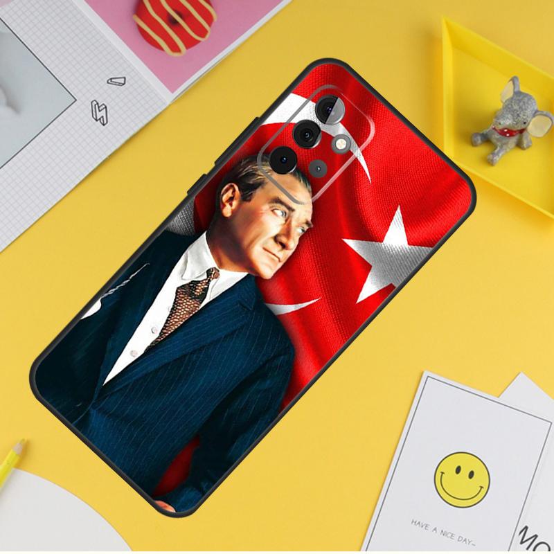 Turkey Mustafa Kemal Ataturk Case For Samsung Galaxy A15 A17 A54 A34 A14 A13 A23 A33 A53 A52 A32 A12 A56 A36 A16 A35 A55