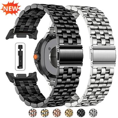 Rozsdamentes acél szíj Samsung Galaxy Watch 8/Classic 8 40mm 44mm-hez Szíj Watch Ultra 2-höz Óraszíj Galaxy Watch 7 Ultra-hoz