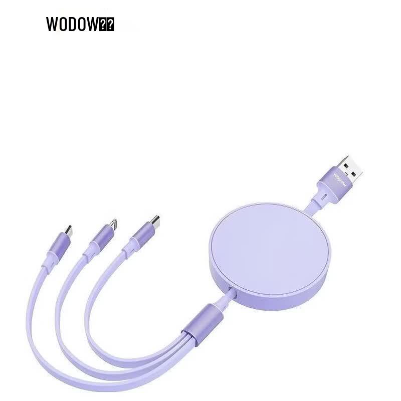 Wo Pin 3-in-1 Ret retractable Charging Cable