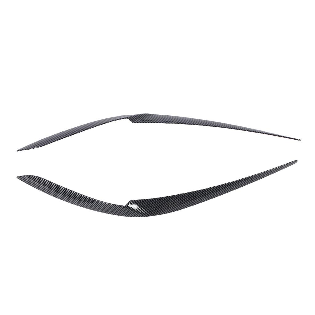 Pair of Front Headlight Eyebrow Left Right Headlamp Eyelid Cover Trim Replacement for X5 G05 X6 G06 LCI